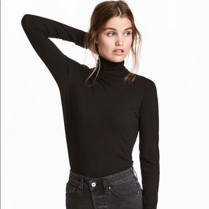 Sold H&M Basics Black Turtleneck XS